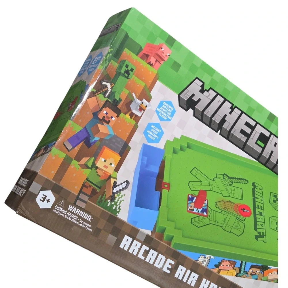 Minecraft Arcade‎ Air Hockey Table Game 21 Inch Assembled Kids Toys & Games